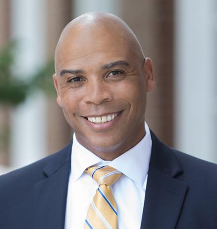 Headshot of Dr. Hise Gibson, Harvard Business School faculty member and retired US Army Colonel